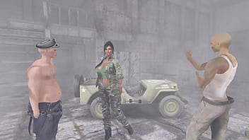 New young sergeant and two old men