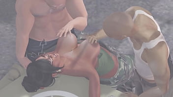 New young sergeant and two old men