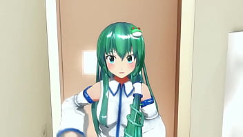 Mmd sanae pov blowjob