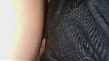 เย็ดผ่านรูกางเกงจนหีแฉะ