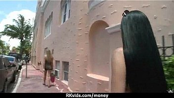 Sexy natural chick trades cash for some rough sex 11