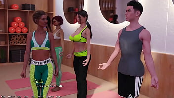 Being a dik #154 getting invited to do yoga but i get a boner by looking at all those fine girls in yoga pants