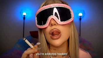 Relapsed smoking fetish and findom joi