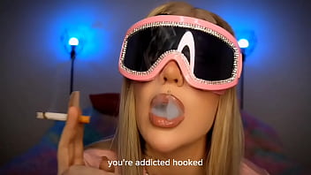 Relapsed smoking fetish and findom joi