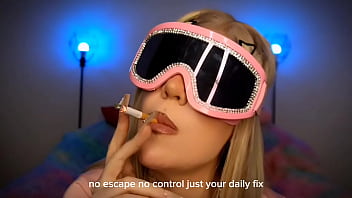 Relapsed smoking fetish and findom joi