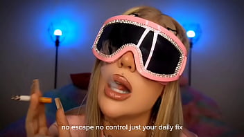 Relapsed smoking fetish and findom joi