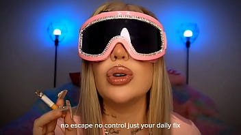 Relapsed smoking fetish and findom joi