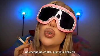 Relapsed smoking fetish and findom joi