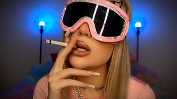 Relapsed smoking fetish and findom joi