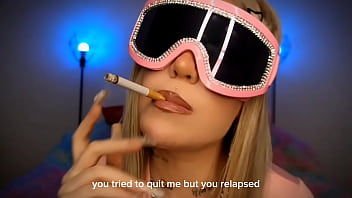 Relapsed smoking fetish and findom joi Relapsed smoking fetish and findom joi