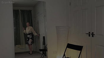 Suffering in stilettos tightlaced and made to walk