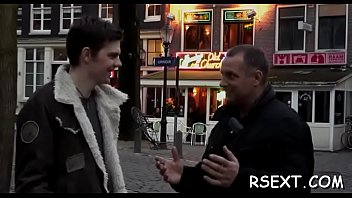 Skinny babe's peach licked hard