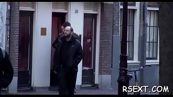 Skinny babe's peach licked hard