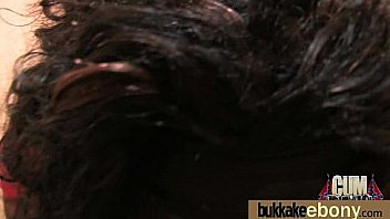 Ebony Gets Fucked In All Holes By A Group Of White Dudes 23 thumbnail