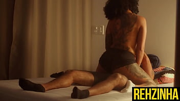 Sneak into coworker hotel room and help him relax rehzinha