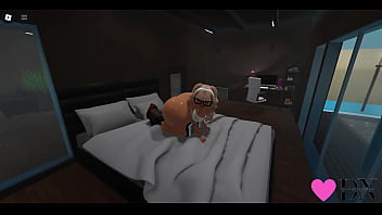 Roblox snow bunny gets pounded