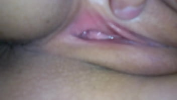 My latina girlfriend perfect pink pussy closeup