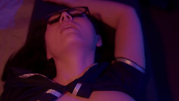 Perverted guy piss on tits his lady's and ass fuck her and she gets oral creampie