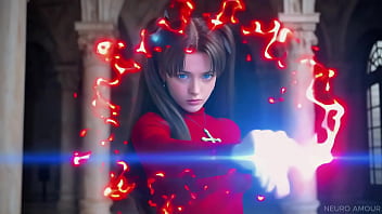 Rin magical girl’s forbidden ritual ai generated