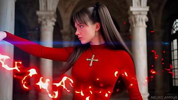 Rin magical girl’s forbidden ritual ai generated