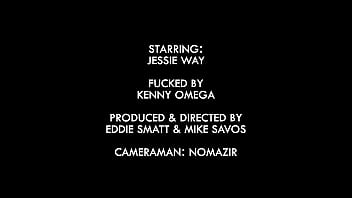 Black rabbit on a white chicken old version