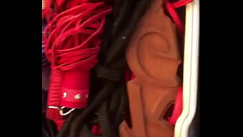 Pra quem vive perguntando domme vc tem acessórios está aí um pouquinho da minha mala de sessão