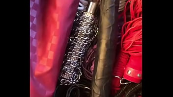 Pra quem vive perguntando domme vc tem acessórios está aí um pouquinho da minha mala de sessão