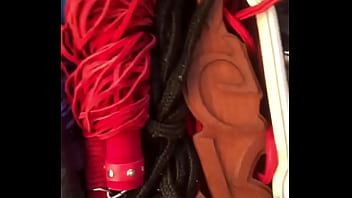 Pra quem vive perguntando domme vc tem acessórios está aí um pouquinho da minha mala de sessão