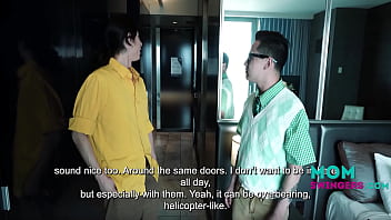 Step moms caught pegging eachother joined by step sons