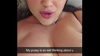 Homewrecker begs to be bred on snapchat while u sit next to your wife