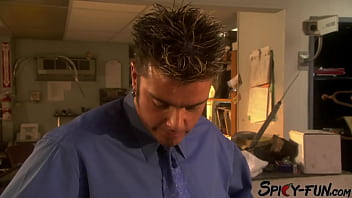 Stunning models getting fucked after the photo shoot