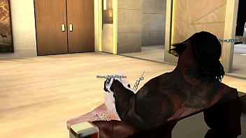 Bimbo bunny gets fucked by a bull imvu