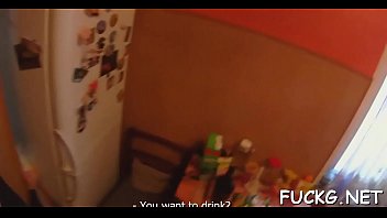 Horny perv bonks a girl on web camera