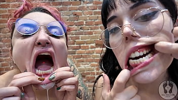 4k gg dental hygienist fetish toothbrushing dental thread