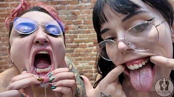 4k gg dental hygienist fetish toothbrushing dental thread