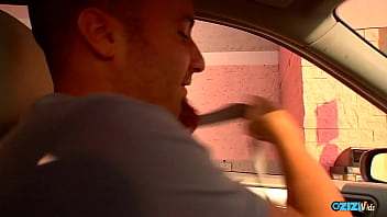 Stunning blonde with a navel piercing removes her clothes before hardcore fucking