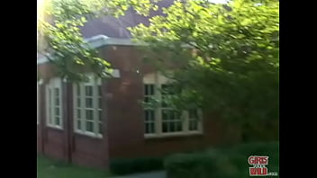 College girl fingers herself