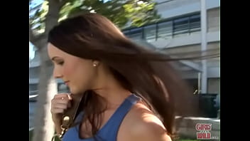 College girl fingers herself