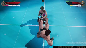 Jerle vs linn nf3d mixed kinky combat