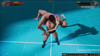 Jerle vs linn nf3d mixed kinky combat