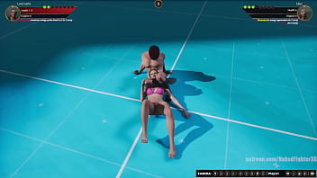 Jerle vs linn nf3d mixed kinky combat