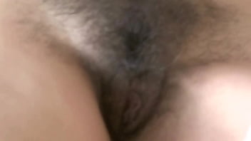 I love showing off my hairy pussy and watching my stepson's friends jerk off and cum