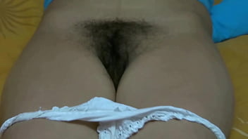 I love showing off my hairy pussy and watching my stepson's friends jerk off and cum