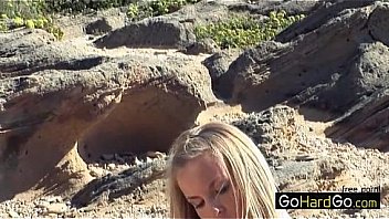 Chiquita lollygagging at the beach porn hd