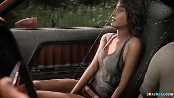 Gets fucked in the car