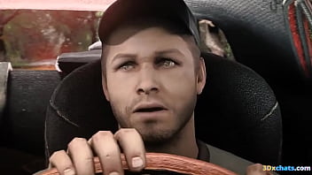 Gets fucked in the car