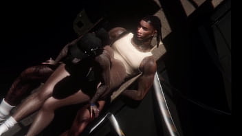 Slut fucked while ordering second life