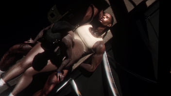 Slut fucked while ordering second life