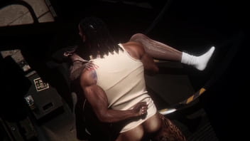 Slut fucked while ordering second life