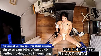 Mina moon's pussy gets blasted with cum